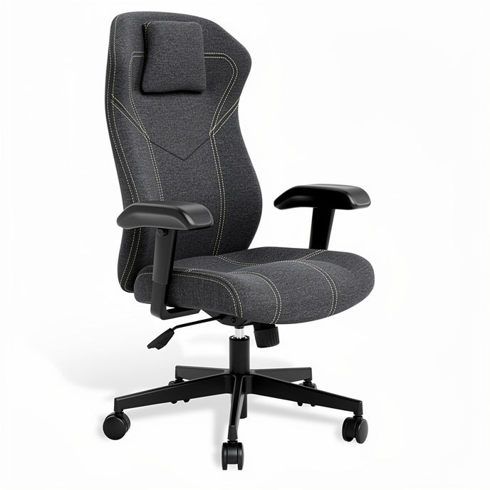 **Ergonomic Office Chair with Adjustable Features and Stylish Design**